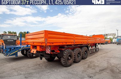 Трехосный бортовой полуприцеп ППБ37-13.006