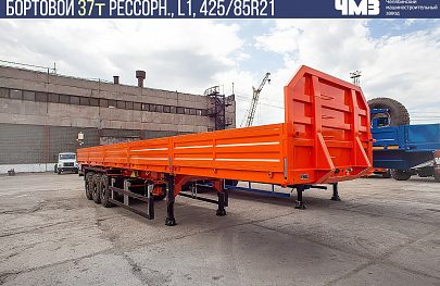 Трехосный бортовой полуприцеп ППБ37-13.006