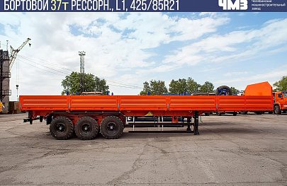 Трехосный бортовой полуприцеп ППБ37-13.006